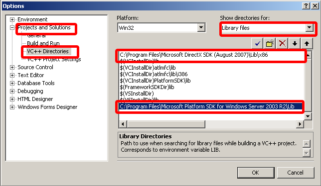 Adding DirectShow SDK to Visual Studio path 3.png